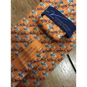 V Foundation “Chris Berman” Mens Tie Football